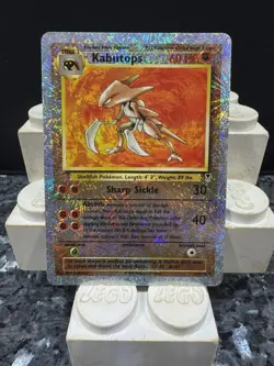 Kabutops 27/110 Legendary Collection Reverse Holo Rare Pokemon TCG fireworks MP - Image 1