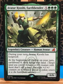 MTG - Avatar Kyoshi, Earthbender. Avatar: the Last Airbender Eternal. Mythic. - Image 1