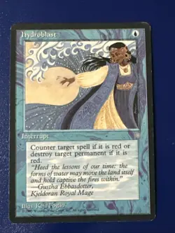 Hydroblast X1 Ice Age LP Condition See Front/back Pics MTG - Image 1