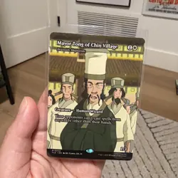 Mayor Tong of Chin Village (Borderless) Avatar: The Last Airbender MTG M002 NM - Image 1