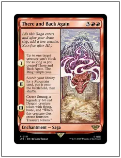 1x There and Back Again, Lord of the Rings, Magic MTG NM - Image 1