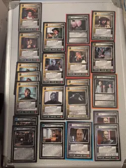 20+ Lot Of Only Holodeck Adventures Star Trek CCG 1E Cards Vintage PICS TNG CCG - Image 2