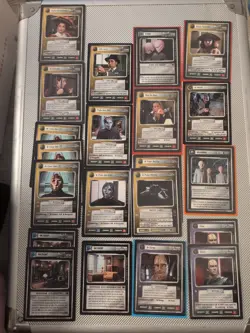 20+ Lot Of Only Holodeck Adventures Star Trek CCG 1E Cards Vintage PICS TNG CCG - Image 3