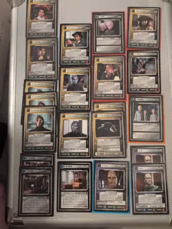 20+ Lot Of Only Holodeck Adventures Star Trek CCG 1E Cards Vintage PICS TNG CCG - Image 4