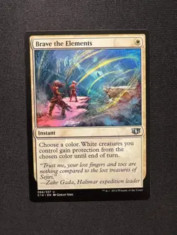 BRAVE THE ELEMENTS Commander 2014 - Magic: The Gathering - NM/M - Image 1