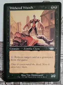 MTG Withered Wretch x1 NM ~Legions (Magic the Gathering)*Free Shipping* - Image 1