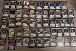 45+ Vintage Card Lot Star Trek CCG 1E DS9 Voyager Hirogen Kazon Holodeck Rares! - Image 1