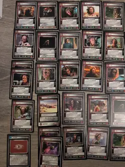 45+ Vintage Card Lot Star Trek CCG 1E DS9 Voyager Hirogen Kazon Holodeck Rares! - Image 4