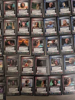 45+ Vintage Card Lot Star Trek CCG 1E DS9 Voyager Hirogen Kazon Holodeck Rares! - Image 5