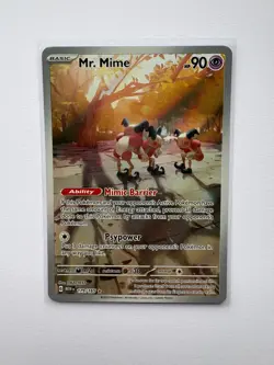 Pokemon TCG Mr. Mime IR 179/165 - Scarlet & Violet 151 - Image 1