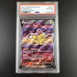 PSA 10 Raikou V GG41/GG70 Pokemon Crown Zenith Full Art Holo Graded Card - Image 1