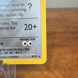 Scizor 10/75 1st Edition | Neo Discovery | Holo Pokemon Card NM Swirl - Image 4