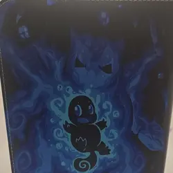 Pokemon TCG 4-Pocket Zipper Binder Faux Leather Charmander Charizard Mewtwo - Image 1