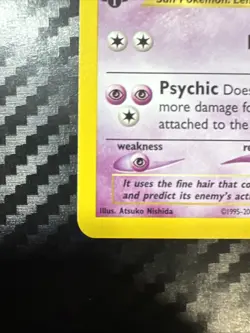 Pokemon Espeon Neo Discovery 1/75 Holo Rare 1st Edition English - Image 5