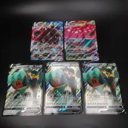~ Pokemon TCG ~ 5 Jumbo Cards Bundle ~ Blastoise VMAX Venusaur VMAX Copperajah ~ - Image 1