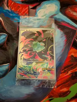 Bulbasaur Illustration Rare Mega Evolution STAMPED Promo 133/132 Pokemon 2025 - Image 1