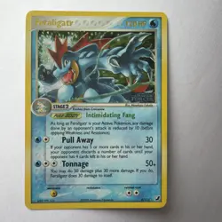 Feraligatr 4/115 EX Unseen Forces Reverse Holo Rare Stamped NM Pokemon TCG - Image 1