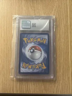 Pokemon Black Star Promo Charmander SVP047 151 Poster Galaxy Swirl PSA 9 Slab - Image 2