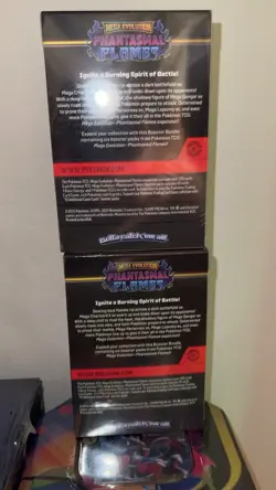 Pokemon TCG Mega Evolution Phantasmal Flames Booster Bundle Lot Of 2 SEALED - Image 2