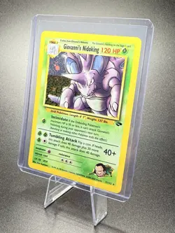 Giovanni's Nidoking Gym Challenge Holo Rare Unlimited 7/132 120 HP Pokemon TCG - Image 2