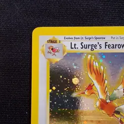 Lt. Surge's Fearow - (NM) Gym Heroes Holo 7/132 2000 English Pokemon TCG - Image 4