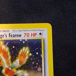 Lt. Surge's Fearow - (NM) Gym Heroes Holo 7/132 2000 English Pokemon TCG - Image 5