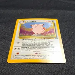 Clefable - (NM) Jungle Holo 01/64 1999 English Pokemon TCG - Image 2