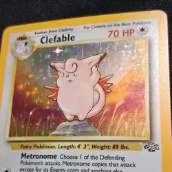 Clefable - (NM) Jungle Holo 01/64 1999 English Pokemon TCG - Image 4