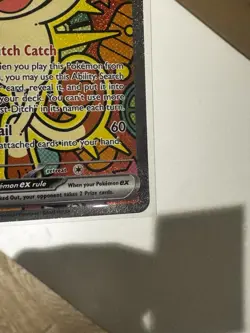 Meowth ex SIR Special Illustration Rare 121/088 Pokemon Perfect Order NM - Image 5
