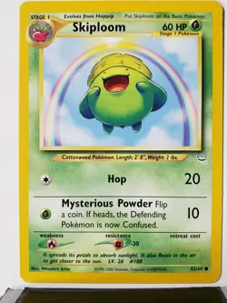 Skiploom 52/64 - VLP / NM - Neo Revelation Pokemon Card - $2 Combined Shipping - Image 1