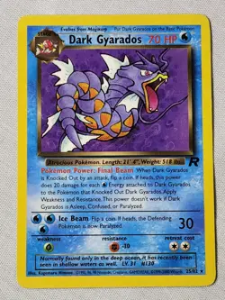 NM Dark Gyarados - Non-Holo #24 Team Rocket Pokemon TCG - Image 1