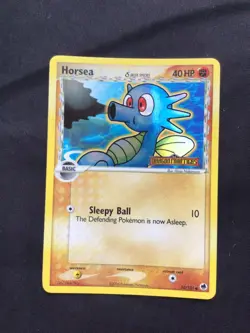 Pokemon Cards: EX Dragon Frontiers Reverse Holo: Horsea 50/101 - Image 1