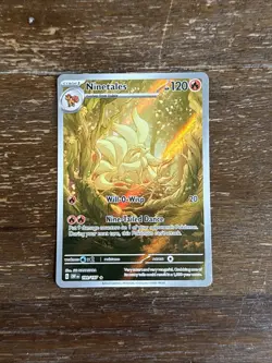 2023 Pokemon OBF EN #199/197 Ninetales Illustration Rare NM-MT/+ - Image 1