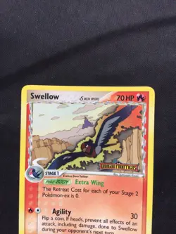 Pokemon Cards: EX Dragon Frontiers Reverse Holo: Swellow 40/101 - Image 2