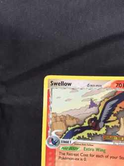 Pokemon Cards: EX Dragon Frontiers Reverse Holo: Swellow 40/101 - Image 3