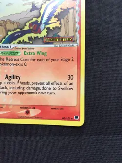 Pokemon Cards: EX Dragon Frontiers Reverse Holo: Swellow 40/101 - Image 5