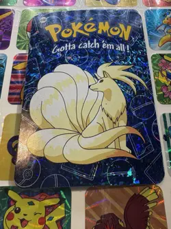 Pokemon 151 Vintage Pocket Monsters Vending HOLO Prism Sticker 2000 Nintendo - Image 4