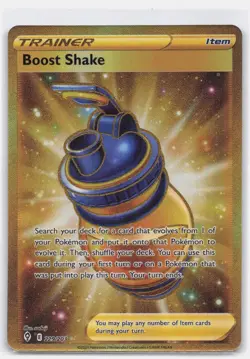 BOOST SHAKE 229/203 SECRET RARE EVOLVING SKIES POKEMON NEAR MINT - Image 2