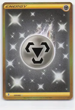 METAL ENERGY 237/203 SECRET RARE EVOLVING SKIES POKEMON NEAR MINT - Image 2
