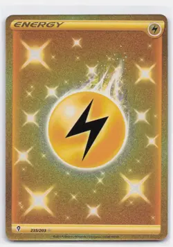 LIGHTNING ENERGY 235/203 SECRET RARE EVOLVING SKIES POKEMON NEAR MINT - Image 2