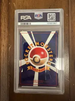 Pokemon Tauros #128 Vending Series 3 Green Japanese PSA 10 Common Basic 1998 - Image 2