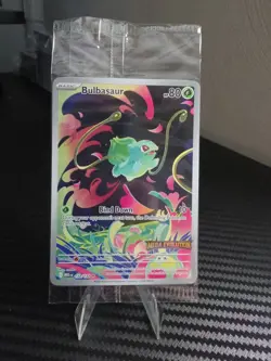 Bulbasaur Mega Evolutions Stamped Boxtopper Sealed Promo 133/132 Pokemon TCG - Image 1