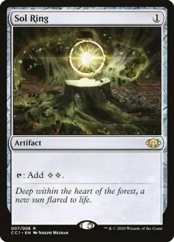 Sol Ring - Near Mint MTG Commander Collection: Green - Image 1