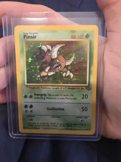 Pokemon Jungle Pinsir Holo Rare 9/64 1999 WOTC NM - Image 1