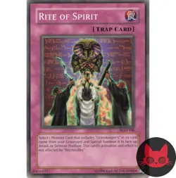 Yugioh Rite of Spirit PGD-100 Common NM - Image 1