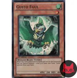 Yugioh Gusto Egul HA05-EN038 Super Rare 1st Edition NM - Image 1