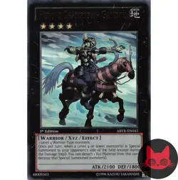 Yugioh Heroic Champion - Gandiva ABYR-EN042 Ultra Rare 1st Edition LP - Image 1