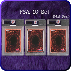 PSA 10 SET Yu-Gi-Oh! 25th Token Yami Yugi Slifer Marik RA Kaiba Obelisk - Image 2