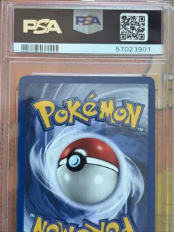 PSA 5 Gengar Holo 5/62 Pokemon Fossil Vintage 1999 ENGLISH - Image 4