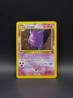 Pokemon Gengar Holo Fossil 5/62 WOTC Vintage – NM - Image 3